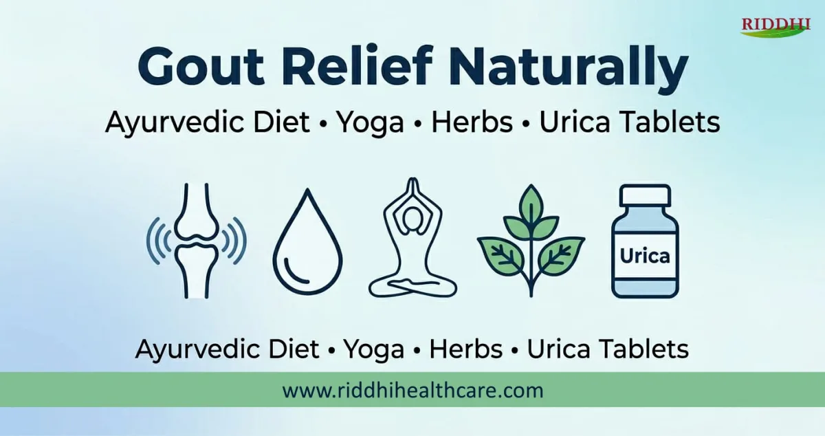Causes of Gout (High Uric Acid) and ways for natural relief